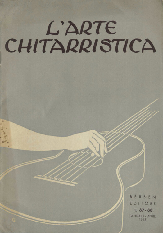 L'arte chitarristica n.37-38 gen.-feb. 1953